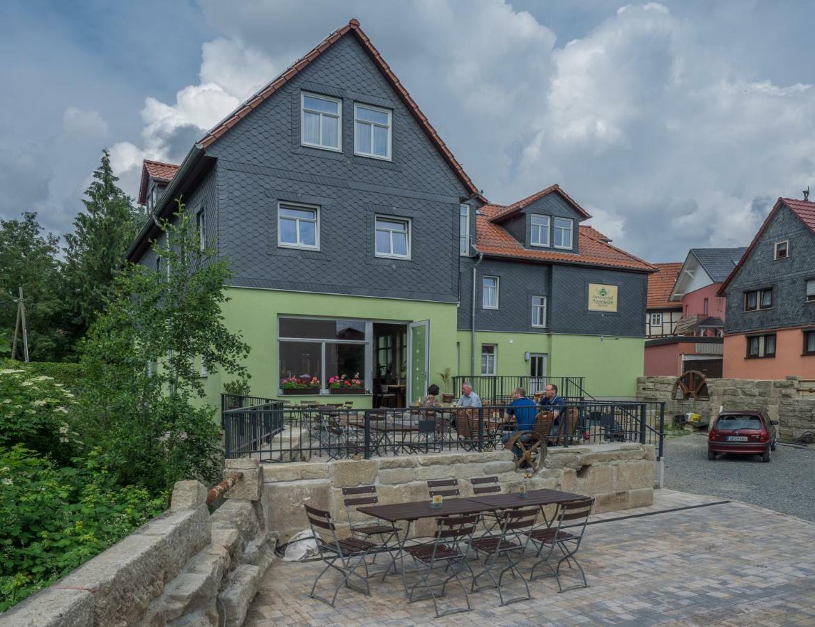 Brauereigasthof Marktmuehle Oberdorla Exterior photo